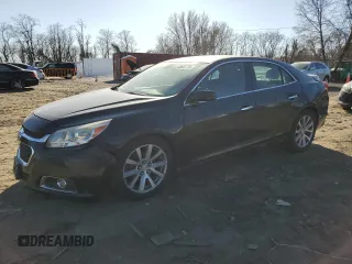 2014 Chevrolet Malibu LTZ with VIN 1G11H5SLXEF286793, listed as a Copart auction lot 49665775 with 373,882 mi miles and Clean Title. Bid and sale history available at DreamBid. Image 1.