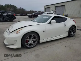 2014 Nissan 370Z with VIN JN1AZ4EH3EM632302, listed as a Copart auction lot 85974034 with 149,877 mi miles and Salvage Title. Bid and sale history available at carsss.com. Image 1.