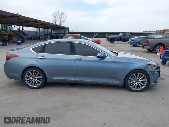 2015 Hyundai Genesis 5.0L with VIN KMHGN4JF1FU096051, listed as a IAAI auction lot 41771204 with 74,038 mi miles. Bid and sale history available at carsss.com. Image 13.