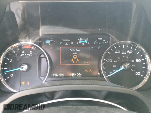 2021 Ford Super Duty F-250 SRW XL with VIN 1FT7W2BT1MEC51277, listed as a Copart auction lot 54199165 with 99,324 mi miles and Salvage Title. Bid and sale history available at carsss.com. Image 9.