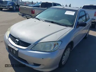 2005 Honda Civic Cpe LX with VIN 1HGEM225X5L031746, listed as a IAAI auction lot 41896295 with 211,888 mi miles. Bid and sale history available at carsss.com. Image 2.