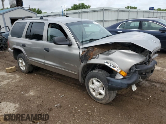 2001 Dodge Durango z VIN 1B4HS28N31F526059, wystawiony jako Copart lot #53971085 z przebiegiem 230 006 mil mil oraz Szkoda całkowita • Salvage title. Historia ofert i sprzedaży dostępna na DreamBid. Obrazek 4.