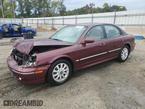 2004 Hyundai Sonata GLS with VIN KMHWF35H74A017382, listed as a Copart auction lot 72923264 with 117,730 mi miles and Salvage Title. Bid and sale history available at carsss.com. Image 1.