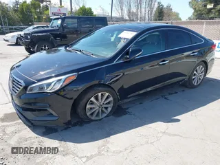 2016 Hyundai Sonata Sport with VIN 5NPE34AF8GH379592, listed as a IAAI auction lot 41964780 with 117,907 mi miles and . Bid and sale history available at DreamBid. Image 18.