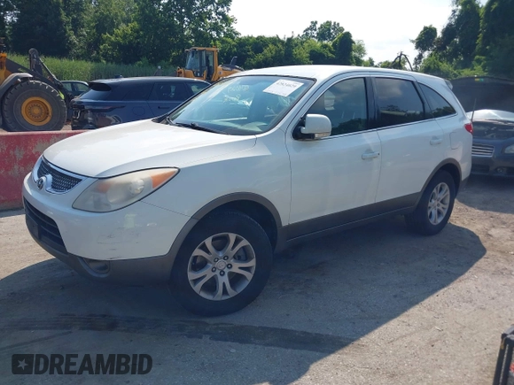 2007 Hyundai Veracruz GLS with VIN KM8NU13C97U009896, listed as a IAAI auction lot 42824029 with 200,964 mi miles and . Bid and sale history available at DreamBid. Image 2.