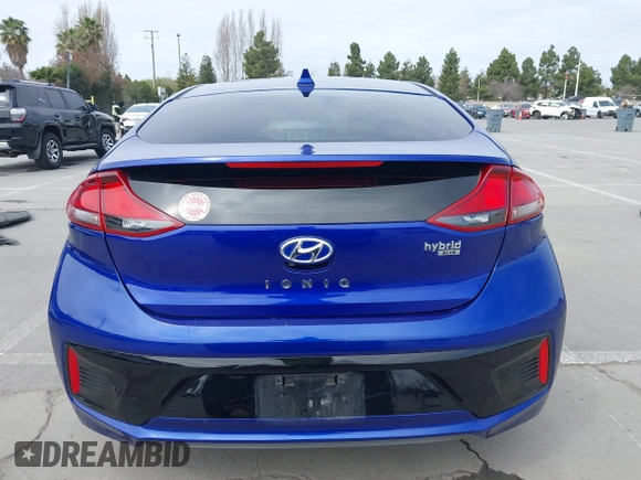 2019 Hyundai Ioniq Blue with VIN KMHC65LC1KU178876, listed as a IAAI auction lot 41718230 with 179,970 mi miles and . Bid and sale history available at DreamBid. Image 16.