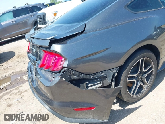 2019 Ford Mustang EcoBoost z VIN 1FA6P8TH1K5118026, wystawiony jako IAAI lot #42204167 z przebiegiem 66 425 mil mil oraz . Historia ofert i sprzedaży dostępna na DreamBid. Obrazek 6.