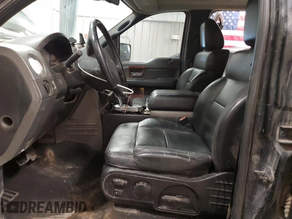 2007 Ford F-150 XLT with VIN 1FTPW14V57KC78965, listed as a Copart auction lot 55831035 with 235,195 mi miles and Clean title. Bid and sale history available at DreamBid. Image 7.