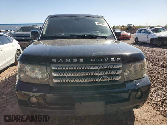 2008 Land Rover Range Rover Sport SC with VIN SALSH23478A174206, listed as a Copart auction lot 48410385 with 176,174 mi miles and Salvage Title. Bid and sale history available at carsss.com. Image 5.
