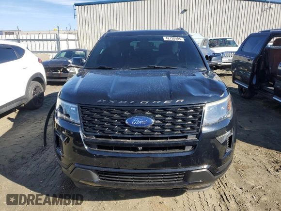 2018 Ford Explorer Sport z VIN 1FM5K8GT0JGC62152, wystawiony jako Copart lot #42720405 z przebiegiem 116 387 mil mil oraz Szkoda całkowita • Salvage title. Historia ofert i sprzedaży dostępna na DreamBid. Obrazek 5.