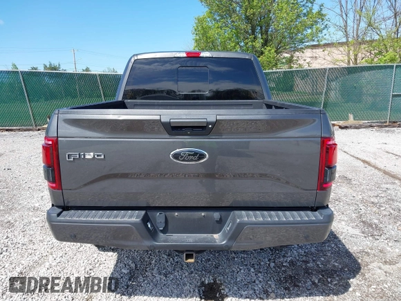 2017 Ford F-150 XL with VIN 1FTEW1EF2HKE47307, listed as a IAAI auction lot 41928346 with 50,337 mi miles. Bid and sale history available at carsss.com. Image 16.