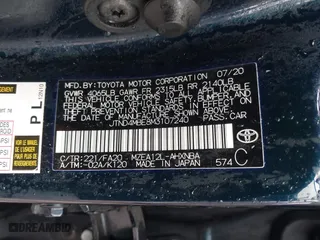 2021 Toyota Corolla Hatchback SE with VIN JTND4MBE8M3107240, listed as a IAAI auction lot 41570554 with 35,583 mi miles. Bid and sale history available at carsss.com. Image 9.