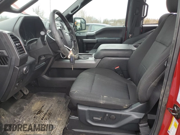 2020 Ford F-150 XL with VIN 1FTEW1EP4LKF53209, listed as a Copart auction lot 47538845 with 50,041 mi miles and Salvage Title. Bid and sale history available at DreamBid. Image 7.