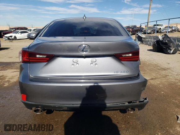 2014 Lexus IS 250 with VIN JTHBF1D23E5036377, listed as a Copart auction lot 88479395 with 104,961 mi miles and Salvage Title. Bid and sale history available at carsss.com. Image 6.