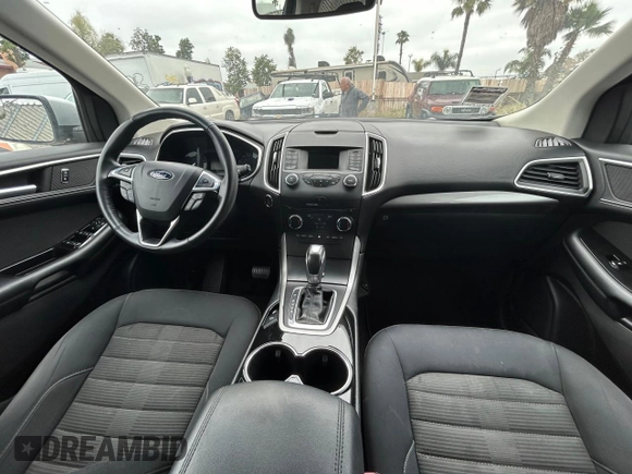 2015 Ford Edge SEL with VIN 2FMTK4J91FBC04062, listed as a Copart auction lot 55485265 with 122,223 mi miles and Clean Title. Bid and sale history available at carsss.com. Image 9.