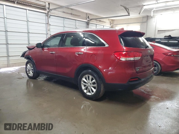 2017 Kia Sorento LX with VIN 5XYPG4A30HG249396, listed as a Copart auction lot 89054805 with 162,660 mi miles and Salvage Title. Bid and sale history available at carsss.com. Image 2.