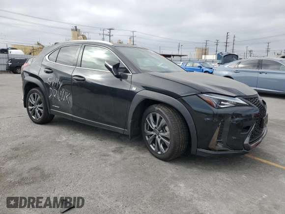 2019 Lexus UX 250h с VIN JTHU9JBH3K2010317, выставлен на аукционе Copart как лот 56598635 с пробегом 54 206 миль миль и Списание • Salvage title. История ставок и продаж доступна на DreamBid. Изображение 4.