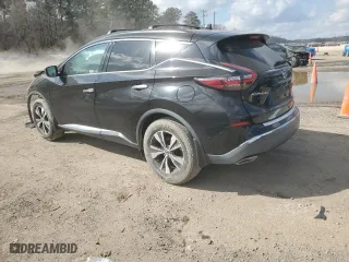 2019 Nissan Murano SV with VIN 5N1AZ2MJ7KN148267, listed as a Copart auction lot 44539455 with 38,308 mi miles and Salvage Title. Bid and sale history available at carsss.com. Image 2.