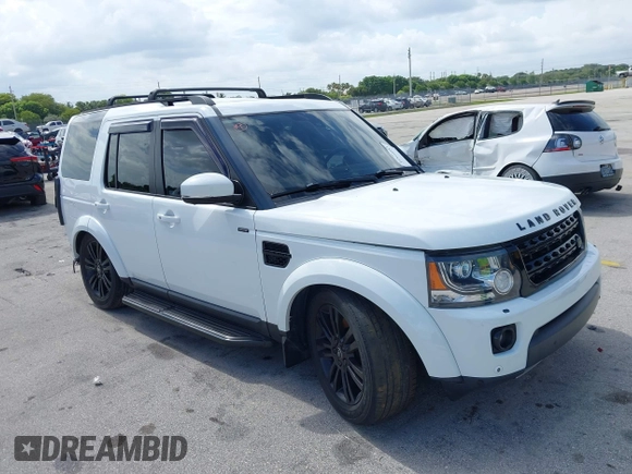 2016 Land Rover LR4 HSE Lux with VIN SALAK2V68GA784237, listed as a IAAI auction lot 39564083 with Not Provided miles and . Bid and sale history available at DreamBid. Image 1.