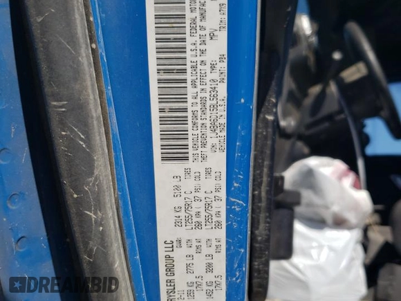 2011 Jeep Wrangler Rubicon with VIN 1J4BA6D15BL563410, listed as a Copart auction lot 76973964 with 68,334 mi miles and Salvage title. Bid and sale history available at DreamBid. Image 12.