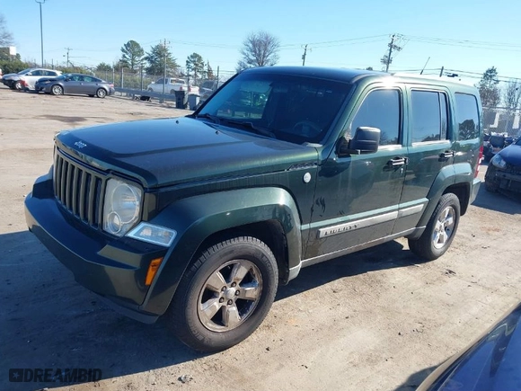 2011 Jeep Liberty Sport with VIN 1J4PN2GK8BW509475, listed as a IAAI auction lot 41609236 with 190,566 mi miles. Bid and sale history available at carsss.com. Image 2.