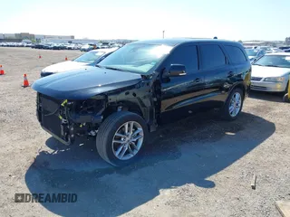 2022 Dodge Durango GT Plus with VIN 1C4RDHDG5NC198260, listed as a IAAI auction lot 41960322 with 31,696 mi miles and . Bid and sale history available at carsss.com. Image 2.