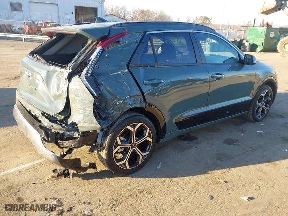 2023 Kia Niro SX Touring with VIN KNDCT3LE2P5039313, listed as a IAAI auction lot 41343948 with 36,808 mi miles. Bid and sale history available at carsss.com. Image 4.