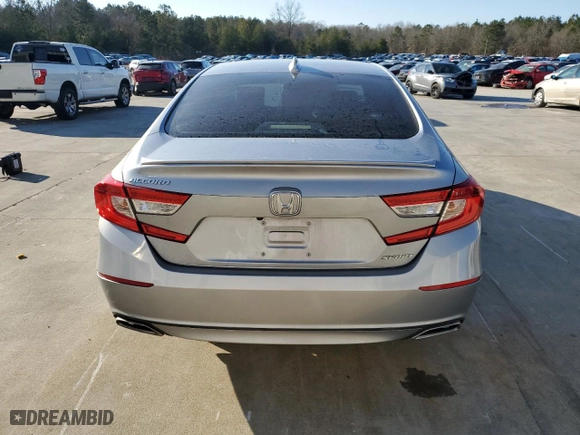 2020 Honda Accord Sedan Sport with VIN 1HGCV1F32LA144090, listed as a Copart auction lot 88103445 with 40,365 mi miles and Salvage Title. Bid and sale history available at carsss.com. Image 6.