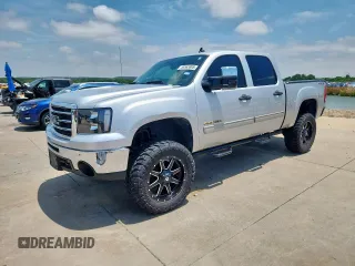 2012 GMC Sierra 1500 SLE z VIN 3GTP2VE73CG147862, wystawiony jako Copart lot #59563895 z przebiegiem 150 107 mil mil oraz Szkoda całkowita • Salvage title. Historia ofert i sprzedaży dostępna na DreamBid. Obrazek 1.
