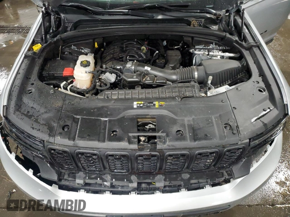 2023 Jeep Grand Cherokee Altitude with VIN 1C4RJKAG6P8881651, listed as a Copart auction lot 55986725 with 49,631 mi miles and Salvage title. Bid and sale history available at DreamBid. Image 12.
