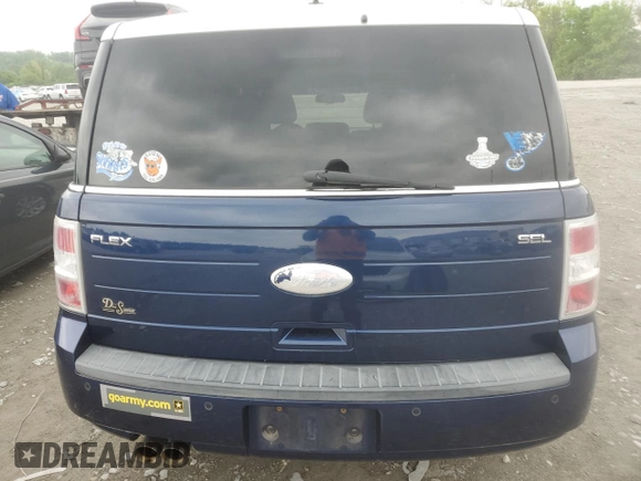 2012 Ford Flex SEL z VIN 2FMGK5CC2CBD08748, wystawiony jako Copart lot #55607075 z przebiegiem 139 341 mil mil oraz Szkoda całkowita • Salvage title. Historia ofert i sprzedaży dostępna na DreamBid. Obrazek 6.