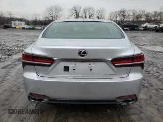 2019 Lexus LS with VIN JTHC51FF1K5007446, listed as a Copart auction lot 47107995 with 9,653 mi miles and Salvage Title. Bid and sale history available at carsss.com. Image 6.