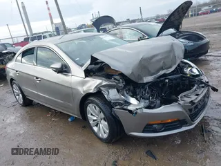 2010 Volkswagen CC Sport with VIN WVWML7AN9AE512324, listed as a IAAI auction lot 41195198 with 243,500 mi miles. Bid and sale history available at carsss.com. Image 1.