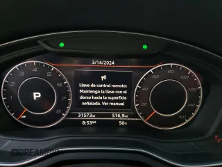 2018 Audi S4 Prestige with VIN WAUC4AF47JA233691, listed as a Copart auction lot 46186274 with 31,573 mi miles and Salvage Title. Bid and sale history available at carsss.com. Image 9.