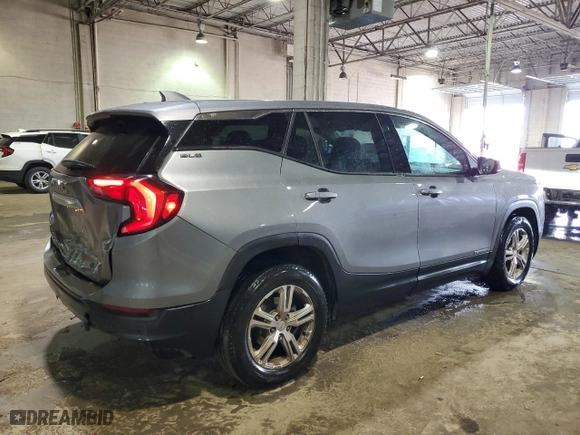 2019 GMC Terrain SLE with VIN 3GKALMEV2KL140374, listed as a Copart auction lot 82234134 with 112,315 mi miles and Non Repairable. Bid and sale history available at carsss.com. Image 3.