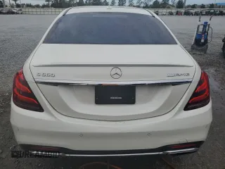 2018 Mercedes-Benz S 560 with VIN WDDUG8DB7JA413543, listed as a Copart auction lot 88582945 with Not Provided miles and Salvage Title. Bid and sale history available at carsss.com. Image 6.