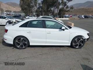 2020 Audi A3 Sedan S line Premium with VIN WAUBEGFF0LA057518, listed as a IAAI auction lot 41479810 with 29,201 mi miles. Bid and sale history available at carsss.com. Image 14.