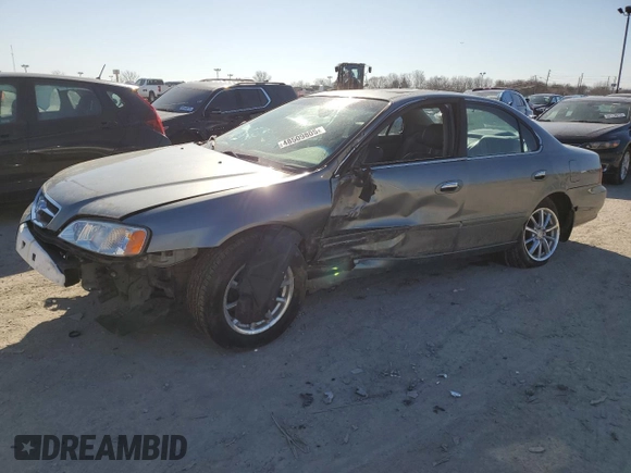 1999 Acura TL with VIN 19UUA5647XA006826, listed as a Copart auction lot 48509805 with 179,102 mi miles and Salvage Title. Bid and sale history available at carsss.com. Image 1.