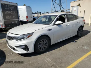 2019 Kia Optima LX with VIN 5XXGT4L36KG329998, listed as a Copart auction lot 74248564 with 123,941 mi miles and Salvage Title. Bid and sale history available at DreamBid. Image 1.