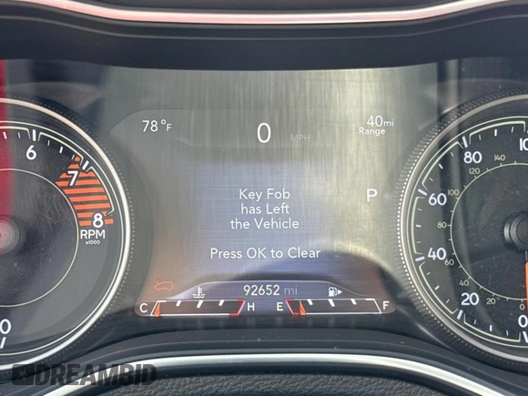 2019 Jeep Cherokee Limited with VIN 1C4PJMDX5KD126098, listed as a Copart auction lot 58540935 with 92,652 mi miles and Clean title. Bid and sale history available at DreamBid. Image 8.
