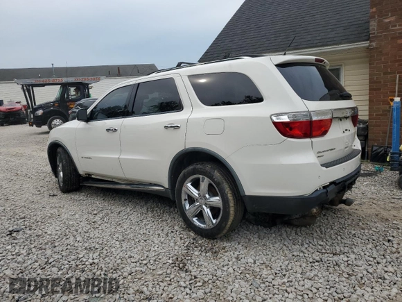 2011 Dodge Durango Citadel with VIN 1D4SE5GT7BC594890, listed as a Copart auction lot 64220575 with 140,909 mi miles and Salvage title. Bid and sale history available at DreamBid. Image 2.