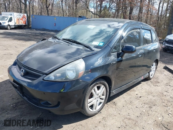 2008 Honda Fit Sport with VIN JHMGD38668S016439, listed as a IAAI auction lot 42052182 with 115,416 mi miles. Bid and sale history available at carsss.com. Image 2.