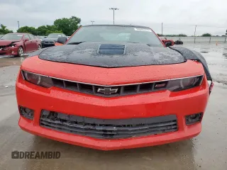 2015 Chevrolet Camaro SS with VIN 2G1FK1EJ8F9301408, listed as a Copart auction lot 60605325 with 135,200 mi miles and Salvage title. Bid and sale history available at DreamBid. Image 5.