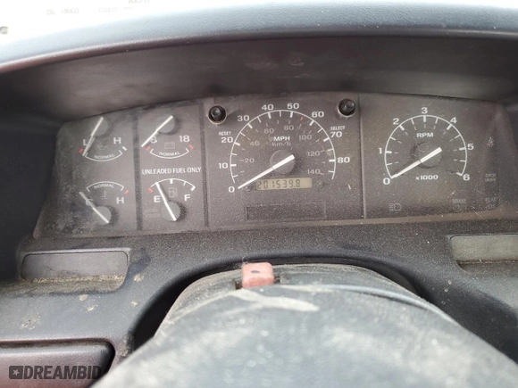 1992 Ford F-250 HD with VIN 1FTHX26GXNKB43435, listed as a Copart auction lot 84266234 with 201,539 mi miles and Salvage Title. Bid and sale history available at carsss.com. Image 9.