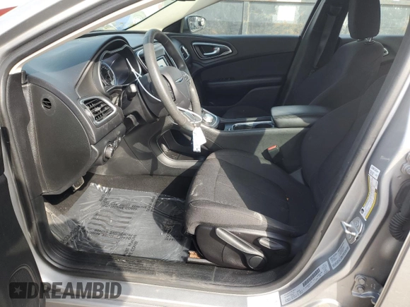 2016 Chrysler 200 LX with VIN 1C3CCCFB5GN197926, listed as a Copart auction lot 42500375 with 36,105 mi miles and Salvage Title. Bid and sale history available at carsss.com. Image 7.