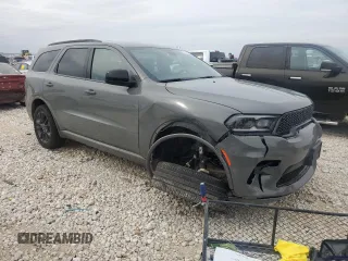 2024 Dodge Durango SXT with VIN 1C4RDHAG1RC212620, listed as a Copart auction lot 83627454 with Not provided miles and Salvage title. Bid and sale history available at DreamBid. Image 4.