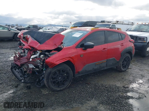2024 Subaru Crosstrek Wilderness с VIN 4S4GUHU63R3842029, выставлен на аукционе IAAI как лот 41814539 с пробегом 4 170 миль миль и . История ставок и продаж доступна на DreamBid. Изображение 18.