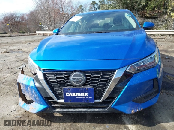 2021 Nissan Sentra SV with VIN 3N1AB8CV1MY204499, listed as a IAAI auction lot 41678411 with 60,813 mi miles and . Bid and sale history available at DreamBid. Image 12.