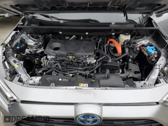 2024 Toyota RAV4 Hybrid XSE with VIN JTME6RFV1RD563804, listed as a Copart auction lot 55598135 with 4,079 mi miles and Salvage Title. Bid and sale history available at DreamBid. Image 12.