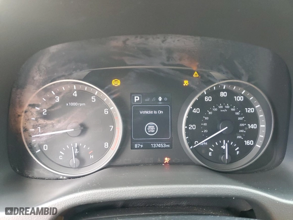 2017 Hyundai Elantra SE with VIN KMHD84LF2HU376751, listed as a Copart auction lot 51039955 with 137,453 mi miles and Salvage Title. Bid and sale history available at carsss.com. Image 9.
